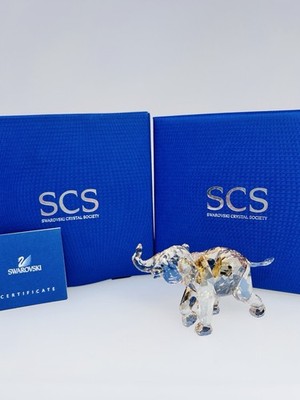 Swarovski Crystal SCS 2013 Young Elephant Figurine 1142862 MIB