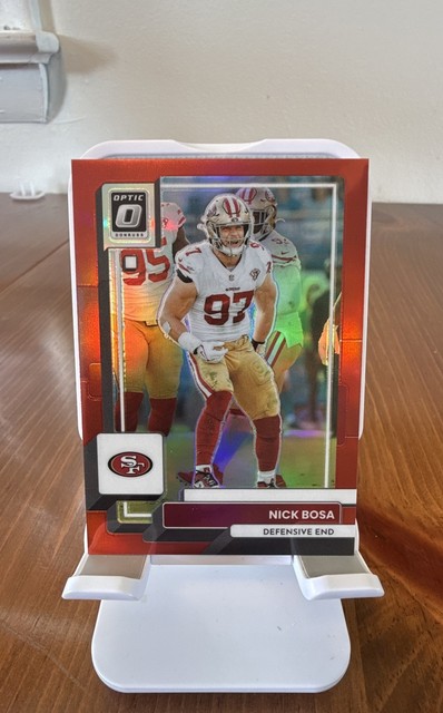 2022 Panini Donruss Optic - Nick Bosa #175 Red Prizm /99