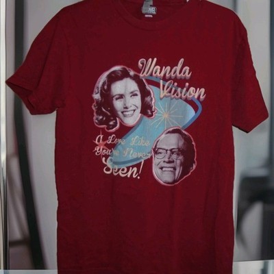 MARVEL WANDA VISION TSHIRT ADULT MEDIUM IN GOOD CONDITION