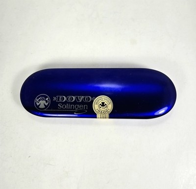 Dovo Folding Straight Razor Carbon Steel Purple  Made In Germany