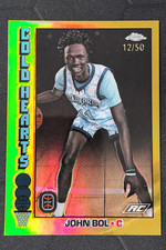 2024 Topps Chrome OTE John Bol Throwback Gold Refractor RC /50