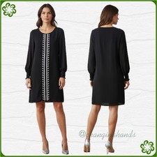 Alfani Women’s Black Long Sleeve Evening/Party/Cocktail Dress