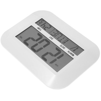 2 stücke Multifunktions-digitaler großer Bildschirm Elektronische Uhr