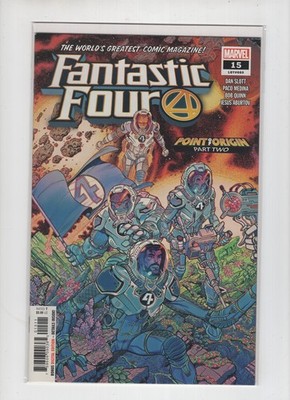 Fantastic Four #15 (2019) 1st team app The Unparalleled, Marvel Comics