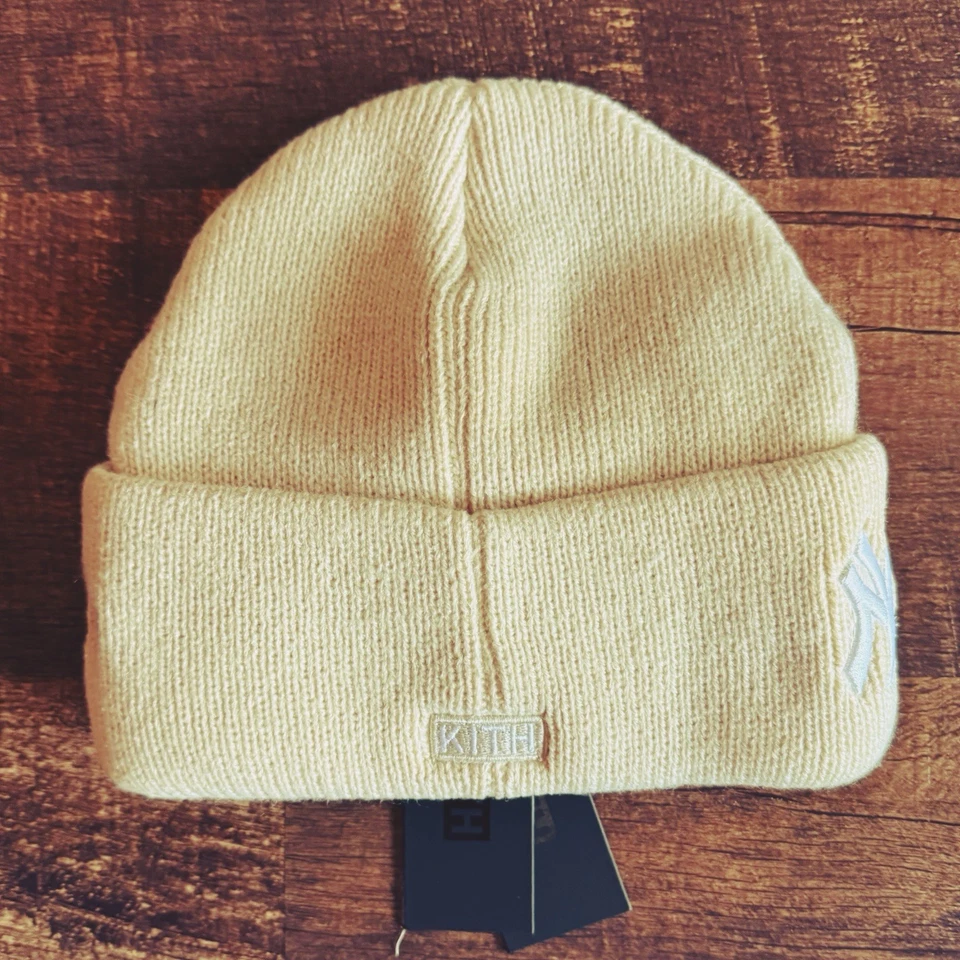 🥯🔵KITH ‘47 New York Yankees Visor Beanie|2023|OS|Sandrift|READY2SHIP - Image 2 of 4