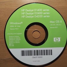 HP Deskjet D4300 series CD only