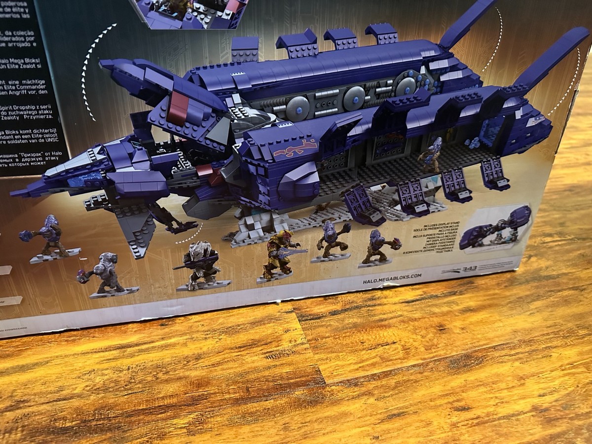Construx Covenant Halo Mega Bloks Covenant Spirit Dropship Mega