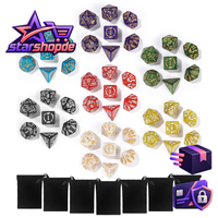 Polyedrische WüRfel Set 49 StüCk Rollenspiel WüRfel FüR D&D Und Brettspiele