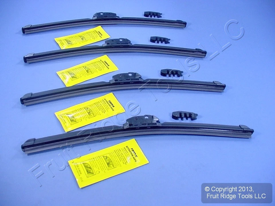 4 Rain-X 17" Windshield Wiper Blades Repel Water-Beading All Weather - Image 2 of 4