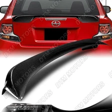 For 11-16 Scion tC OE-Style Real Carbon Fiber Rear Trunk Duckbill Spoiler Wing
