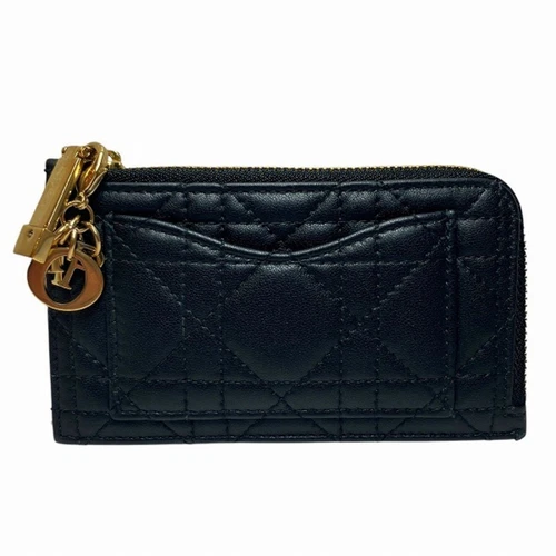 Portefeuille femme Christian Dior Dior Lady Cosmos porte carte zippé GZl17tu9