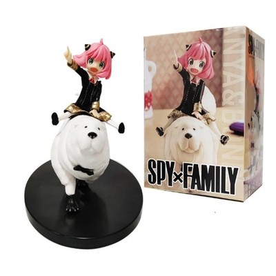 SPY x FAMILY Anya Forger Bond Figure 14cm Anime PVC Statue Collectible Model