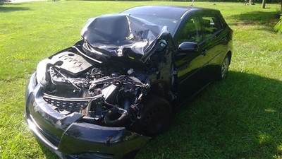 Driver Left Rear Door Glass Canada Market Fits 09-14 MATRIX 214996