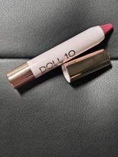 Doll 10 Lip Crayon Shade "I Can" Dark Berry Red Twist Up Professional Lip