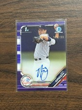 2019 Bowman Chrome #CPA-NG Nick Green Prospects Autographs Purple /250
