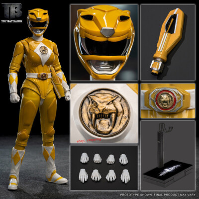 TOYS BATTALION TB016 1/6 パワー イェローレンジャー TOYS BATTALION TB016 1/6Power Rangers Yellow Sabertooth