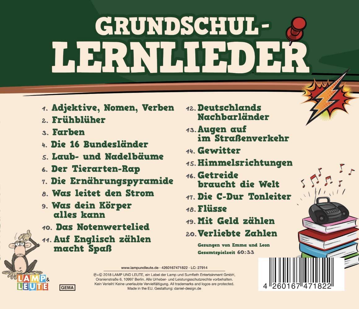 Thumbnail - Emma & Leon Grundschul-lernlieder (cd)