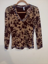 VTG Gregory Parkinson Womens Top Sz S Made in USA