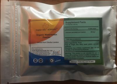 ORGANIC Watermelon Powder Citrullus Lanatus Pure & High Quality No Fillers