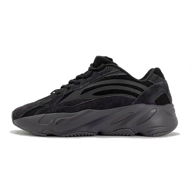 ADIDAS YEEZY BOOST 700 V2 SIZE 12 VANTA BLACK FU6684 BRAND NEW