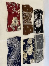 Achiou Headbands Six Multicolor Headbands