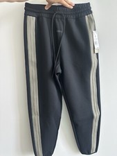 Adidas Fear Of God Athletics Black Suede Fleece Sweatpants Small