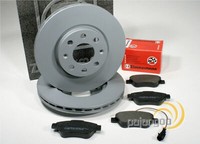 Zimmermann Beschichtete Bremsscheiben 300 Mm BremsbeläGe Vorne FüR Vw Crafter