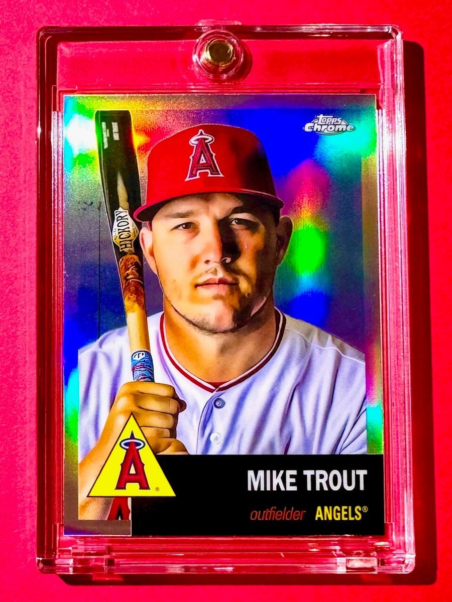 Mike Trout RARE TOPPS CHROME PLATINUM REFRACTOR ANGELS INVESTMENT CARD - MINT! Mike Trout RARE TOPPS CHROME PLATINUM REFRACTOR ANGELS INVESTMENT CARD - MINT!