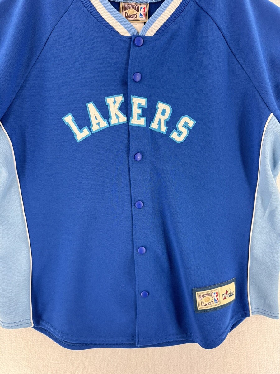 Majestic Los Angeles Lakers Warm Up Jersey Women XL Hardwood