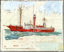 Kunstdruck "Elbe 1" - von OLE WEST - (103)