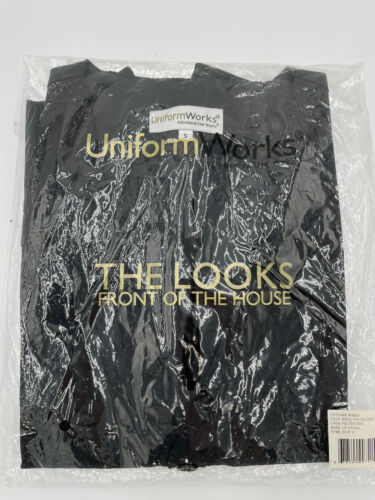 Uniform Works Men’s CLASSIC Fit Vest/Pockets RESTAURANT WAITER SERVER-Small-New - Picture 1 of 9