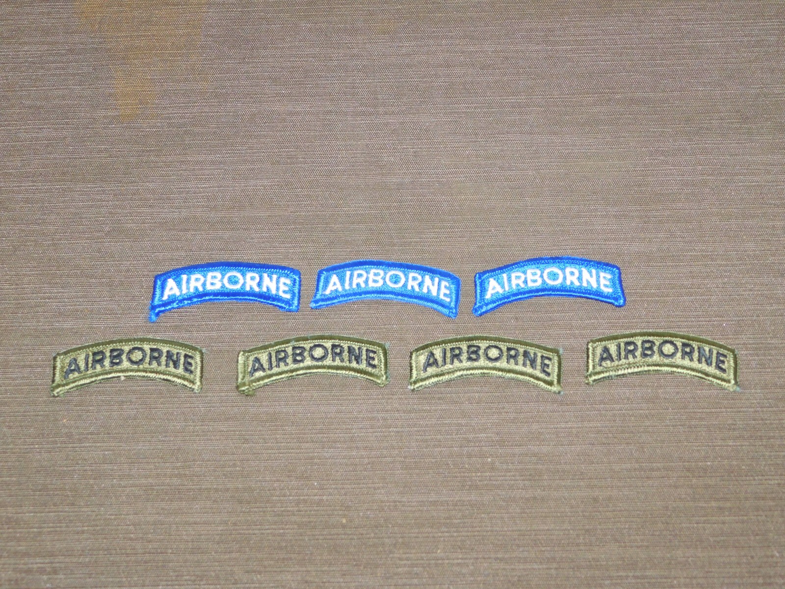 US ARMY AIRBORNE 7  PATCHES NEW CONDITION