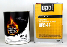 Frost White Basecoat Paint Gallon GM 8624 HIGH TECK HFP150 & Fast Reducer