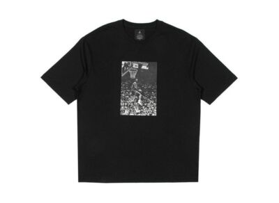 Air Jordan x Union Reverse Dunk T-Shirt Black White Size XXS