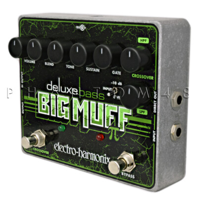 Electro-Harmonix - Deluxe Bass Big Muff Pi - Fuzz/Distortion - Effects Pedal