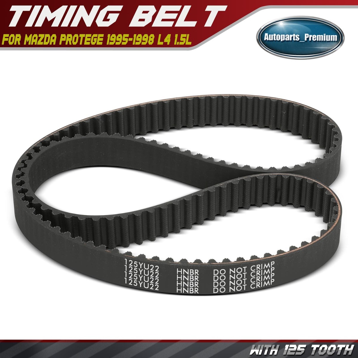 Engine Timing Belt for Mazda Protege 1995-1998 L4 1.5L GAS