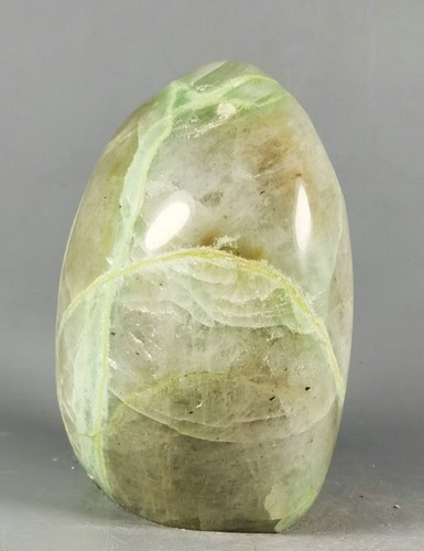 GARNIERITE Nickel Polished Green Moonstones Standup Display Stone - Madagascar - Picture 6 of 10