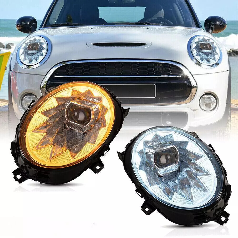 Phares avant VLAND Mini Cooper F56 2014 2015 2016 2017 2018 clignotant LED
