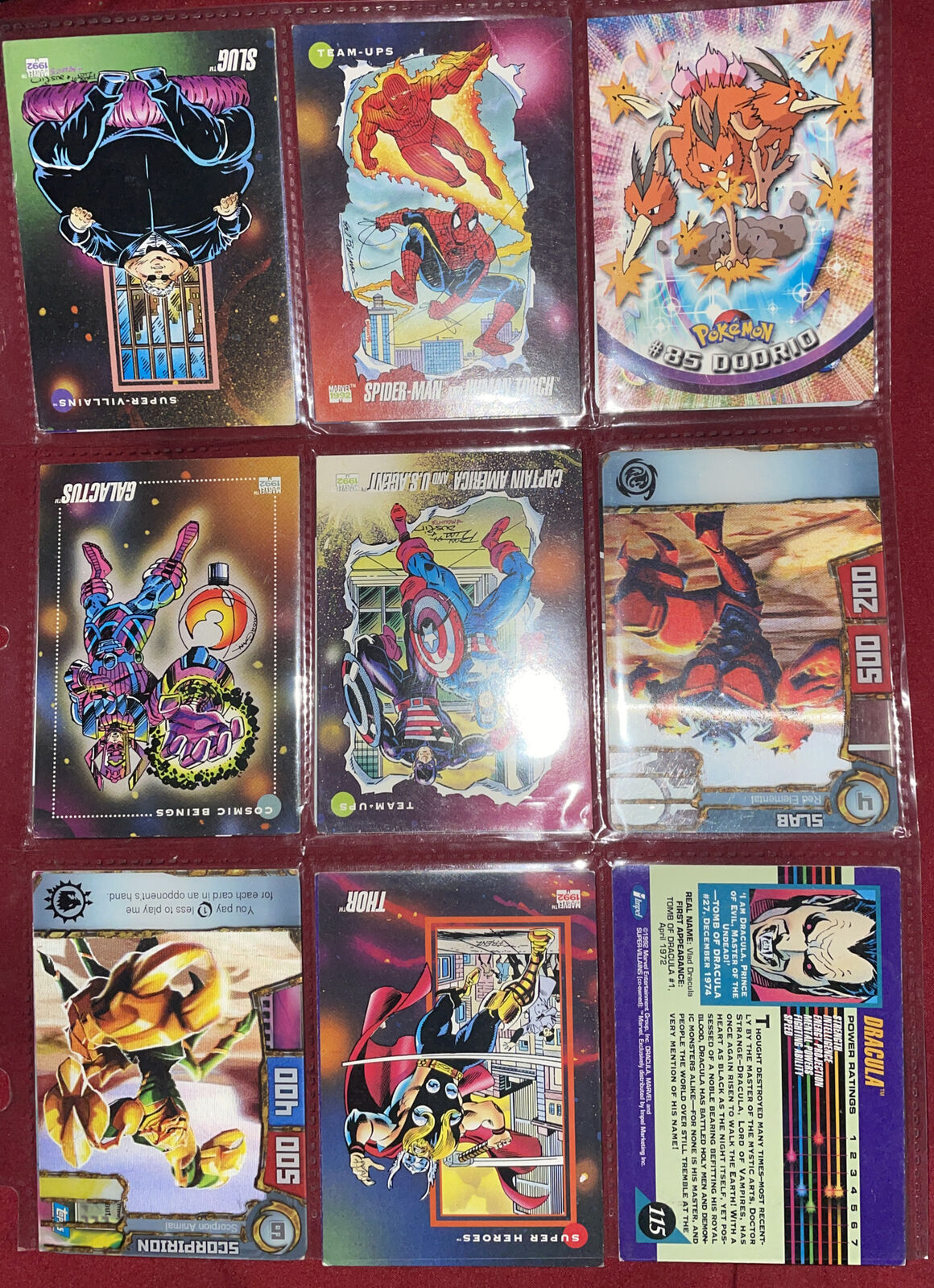 toy story cards and dragon ball z and  Lot Of 35 Cards