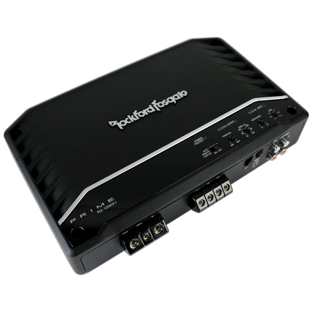 Amplificatore Monoblocco Rockford Fosgate R2-1200X1 | 1200 Watt RMS Per Audio Auto Potente