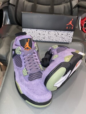 Air Jordan 4 Canyon  Purple           (Women s Exclusive) size 10