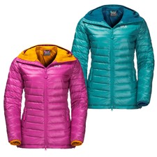 Jack Wolfskin Womens Ladies Mount Floyen Windproof Down Skiing Coat