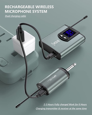 #1 Microfonos Inalambricos Professional. Profesionales Recargables Presentadores