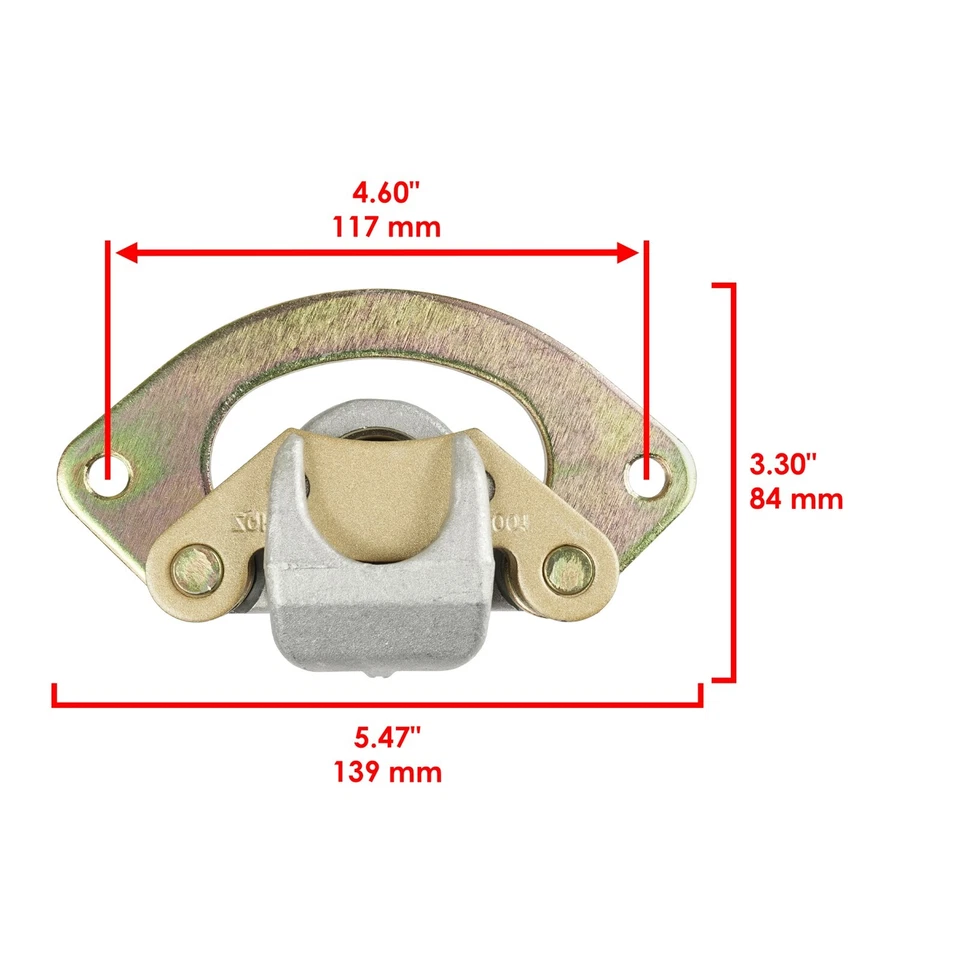 Disco de freno delantero izquierdo y pinza para Polaris Sportsman 850 X2 2011 Foto 4 de 4