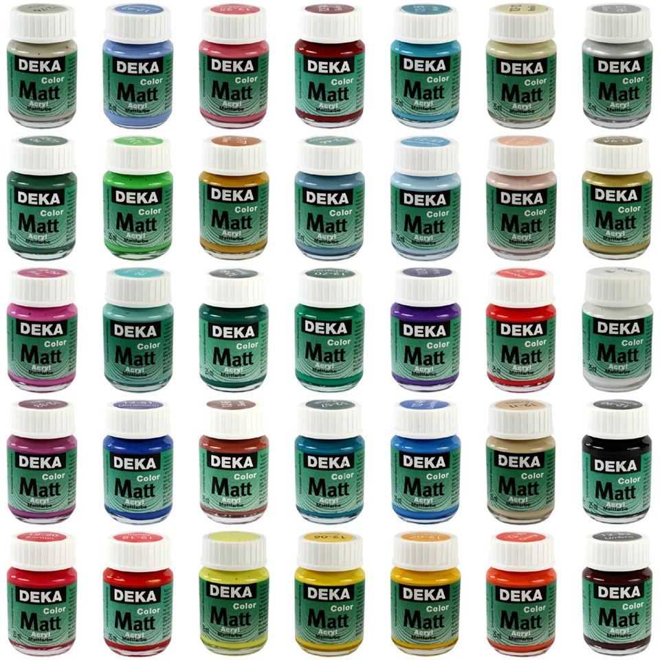 DEKA ColorMatt 25 ml - 37 Farben zur Auswahl -