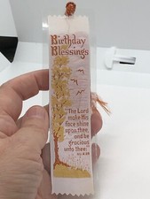 Birthday Blessings Bookmark