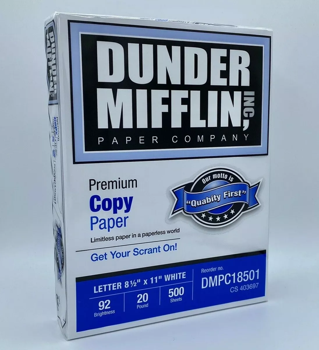 The Office Dunder Mifflin Inc. Paper Company Premium Copy Prop