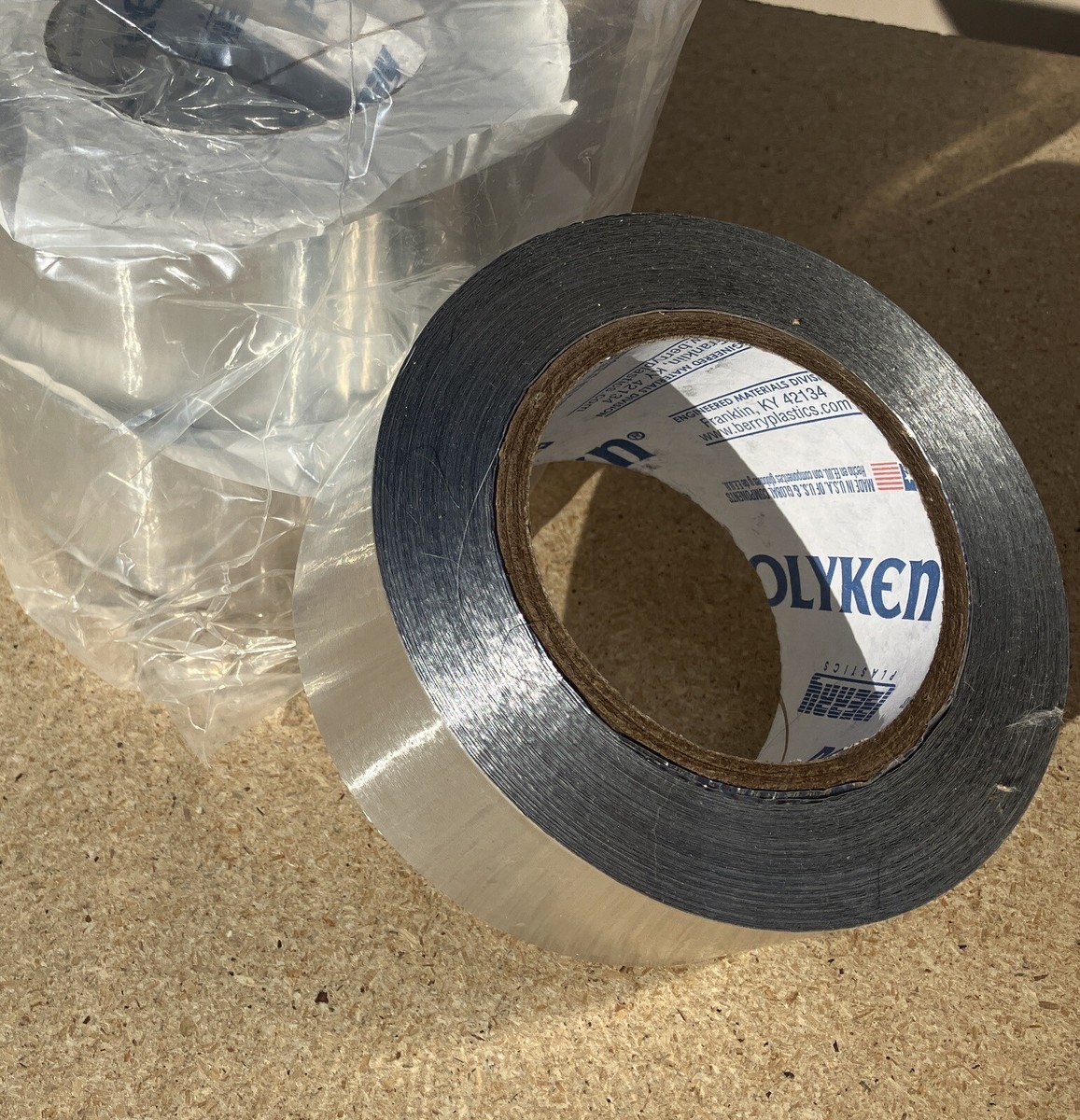 Polyken 345 SPEED TAPE, Heavy-Duty Soft Aluminum Foil, 2inx60yd