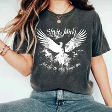 Stevie Nicks Just Like The White Wings Dove Retro Unisex T-shirt  AHN00023