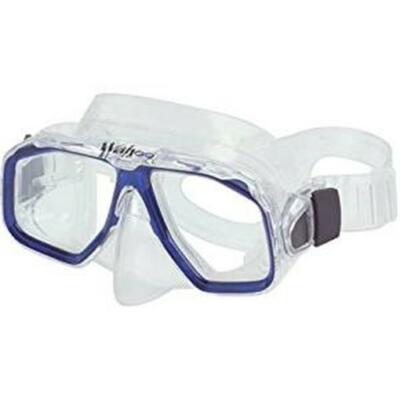 Akona Wahoo Junior Scuba Dive Mask Blue Nose Pocket Low Volume